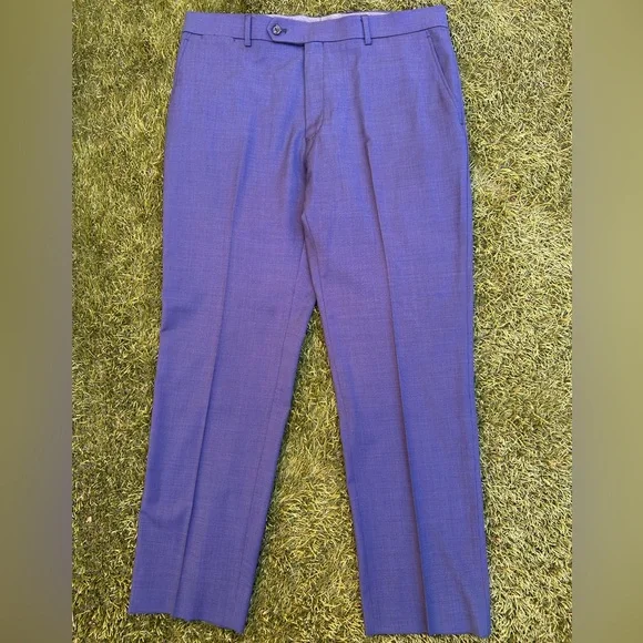 Tommy Hilfiger Men's Modern-Fit Wool-Blend Suit Set Blazer Dress Pants 42R 34x30
